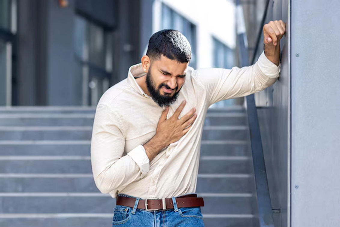 Severe Chest Pain or Breathlessness